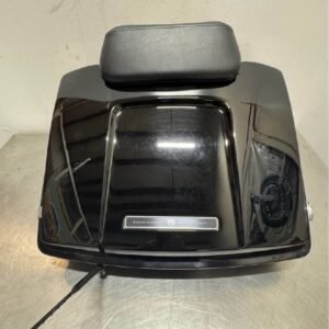 OEM Harley-Davidson Chopped Tour Pack Quick Disconnect Vivid Black