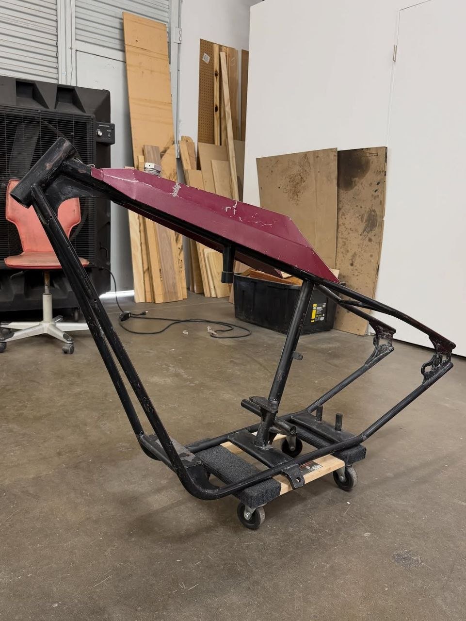 Original Arlen Ness Frame And Rocket Tank Set - Image 2