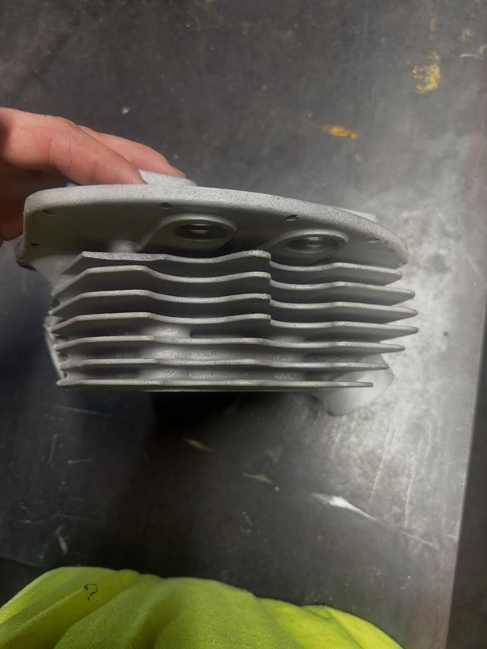 1956 Harley-Davidson Panhead Front Cylinder Head - Image 8