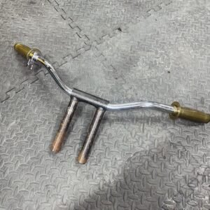 Rusty Moto Bars With 6.5 Inch Extended OGHD Riser