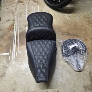 Saddlemen Extended Reach Heated Road Sofa Seat For Harley Touring
