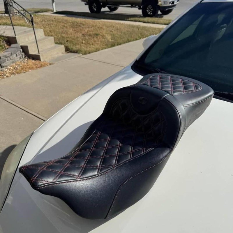 Saddlemen Road Sofa Extended Reach Seat For Harley Touring