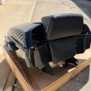 Advanblack Chopped Tour Pack Vivid Black Fits 2023-Up Touring Models