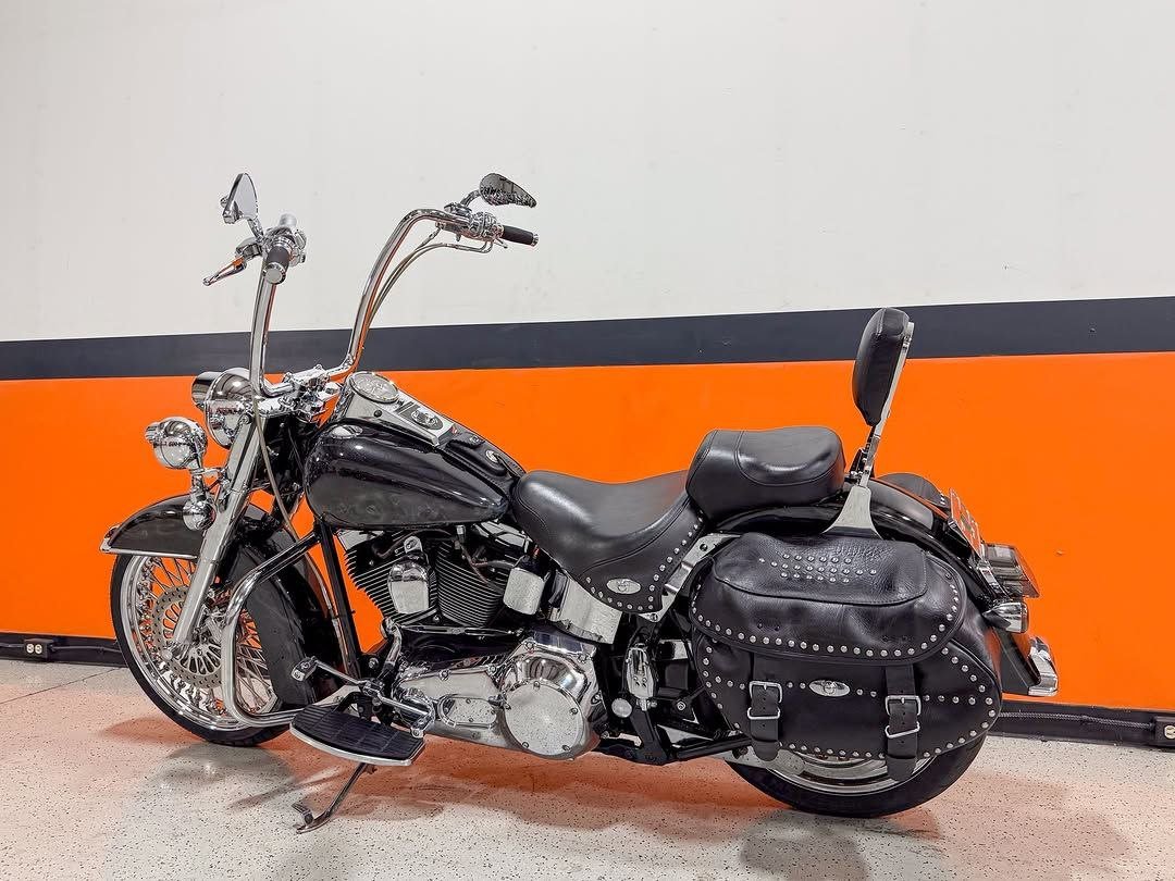 2004 Harley-Davidson Heritage Softail Classic FLSTCI Custom Paint And Apes - Image 9