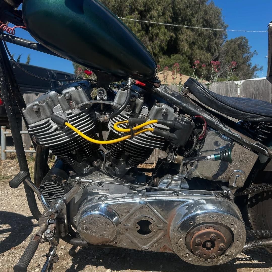 Custom Harley-Davidson Genny Shovel Fresh Rebuild Titled - Image 6