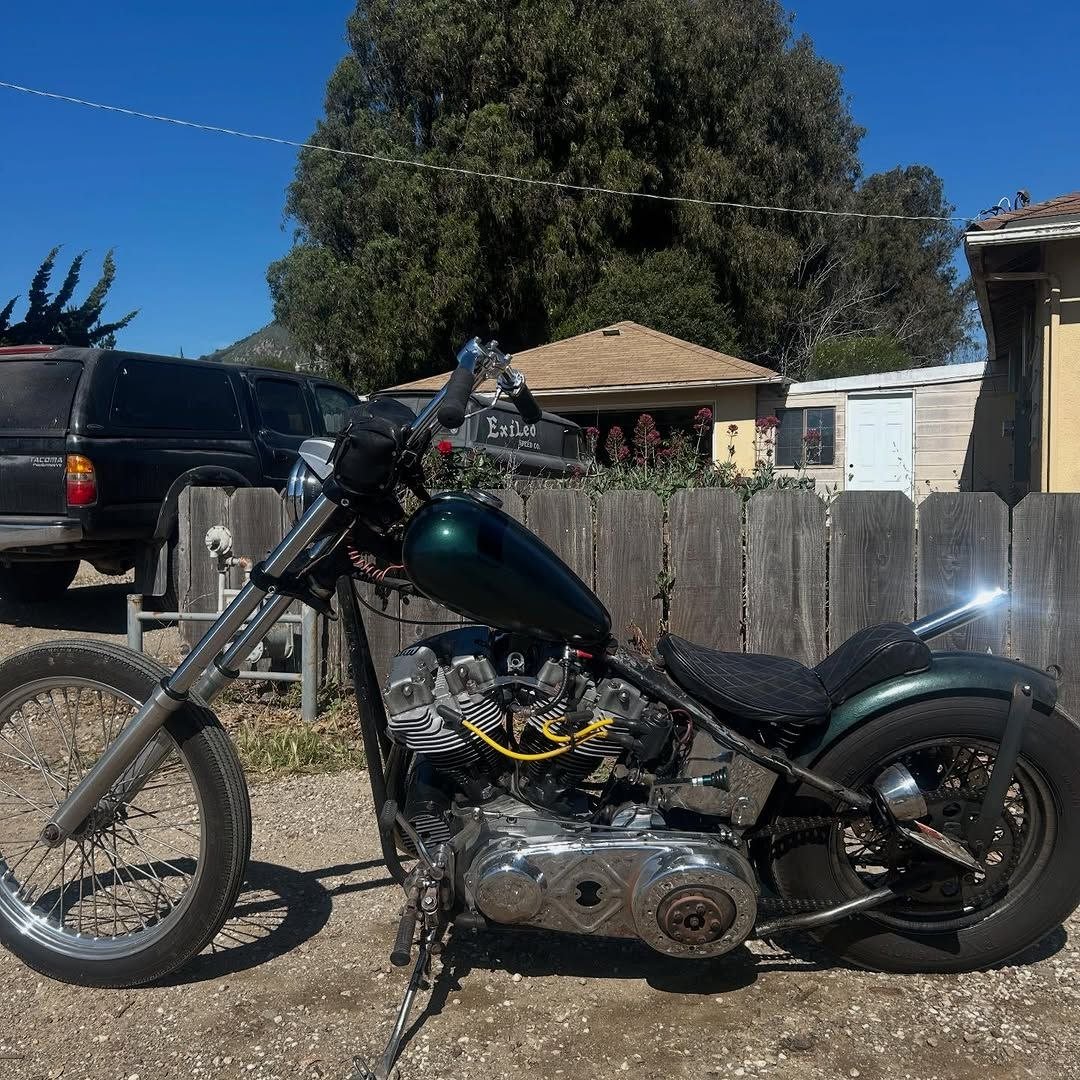 Custom Harley-Davidson Genny Shovel Fresh Rebuild Titled - Image 4