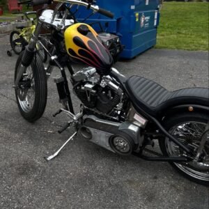 Harley-Davidson Evo Chopper tough guy style custom motorcycle with only 2600 miles