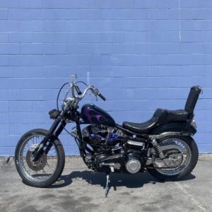 1974 Harley-Davidson Shovelhead custom motorcycle with S&S Super E carburetor and upgraded components