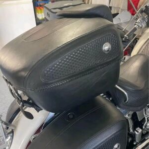 Harley-Davidson Softail Deluxe leather Tour Pack for Softail motorcycles