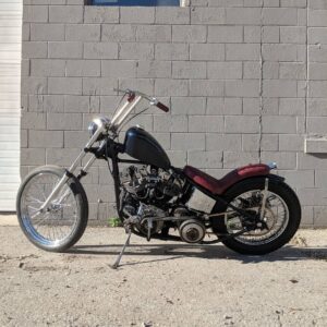 1968 Harley-Davidson FLH Generator Shovelhead motorcycle with matching cases and clean title
