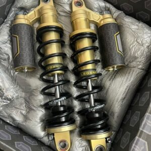 Legend REVO-ARC 14 inch Heavy Duty rear shocks for Harley-Davidson Touring motorcycles