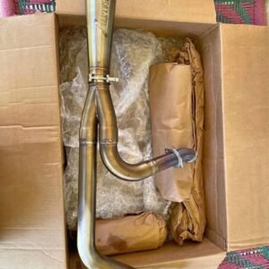 Stealth exhaust system with cone muffler for Harley-Davidson M8 Softail motorcycle