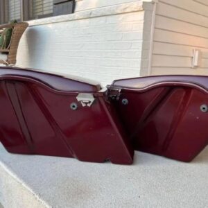 OEM Harley-Davidson hard saddlebags for Touring motorcycles