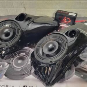 Speed By Design Euphoria motorcycle audio system with XPERT Digital Design for Harley-Davidson touring motorcycles