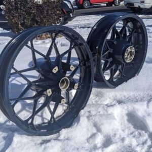 Harley-Davidson Prodigy wheel set for touring motorcycles and custom bagger builds