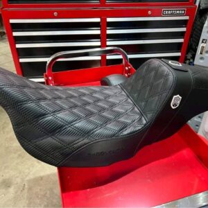 Saddlemen Pro Series SDC Performance Gripper Seat for Harley-Davidson motorcycle
