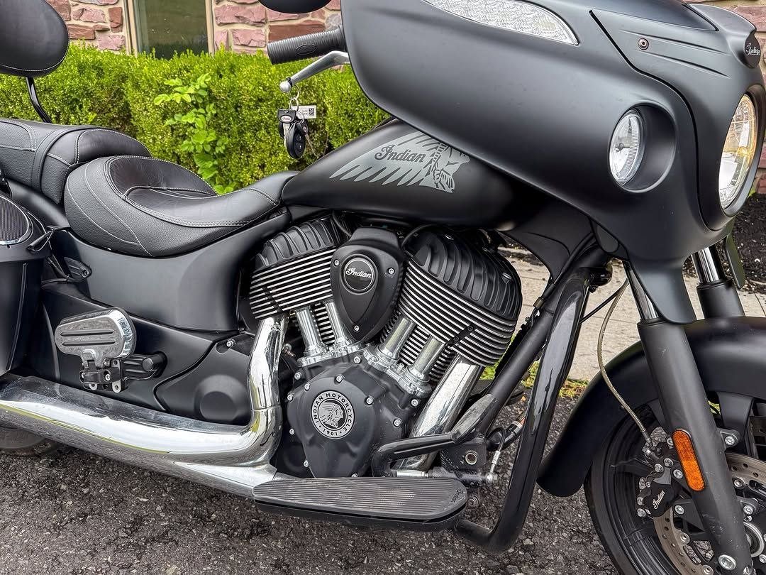 2018 Indian Motorcycle Chieftain Dark Horse – One Owner – Only 1,890 Miles - Image 3