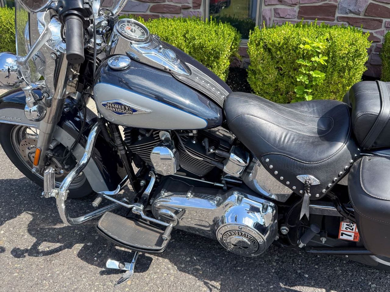 2012 Harley-Davidson Heritage Softail Classic FLSTC motorcycle