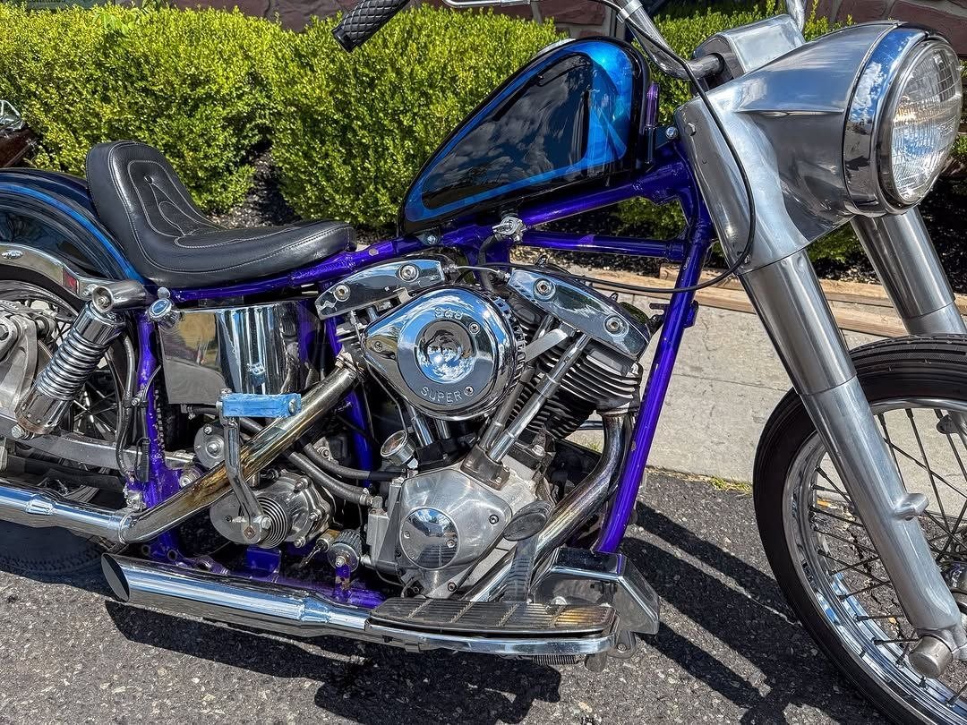1982 Harley-Davidson Shovelhead FLH Bobber Chopper - Image 9