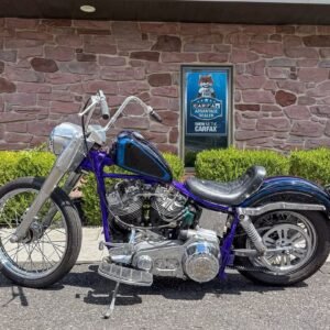 1982 Harley-Davidson Shovelhead FLH custom bobber chopper motorcycle