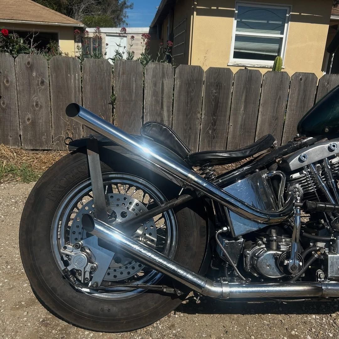 Custom Harley-Davidson Genny Shovel Fresh Rebuild Titled - Image 5