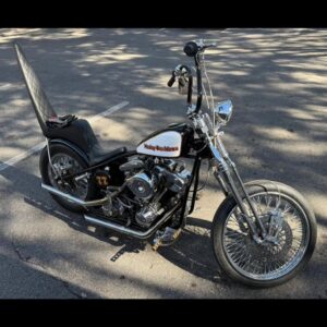 1977 Harley-Davidson Shovelhead rigid chopper with Springer front end for sale